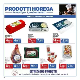 Volantino Docks Cash&Carry Pagina 22: Salsiccia Piccante Senza Glutine COATI €7,17, Mozzarelle in Acqua Tamburro €7,01
