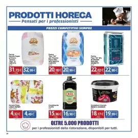 Volantino Docks Cash&Carry Pagina 24: Farina Nuvola Super di Grano Tenero Tipo "0" Caputo €31,72