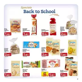 Volantino Docks Cash&Carry Pagina 27: Crostatine MULINO BIANCO €2,39, Novellini Campiello €1,99