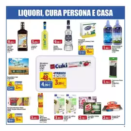 Volantino Docks Cash&Carry Pagina 9: Tavolette Solide WC NET €2,19, Ammorbidente Concentrato Felce Azzurra €1,99