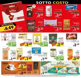 Volantino Eurospesa Pagina 6: Coco pops barchette €2,79, Caffè Qualità Rossa Lavazza €6,49