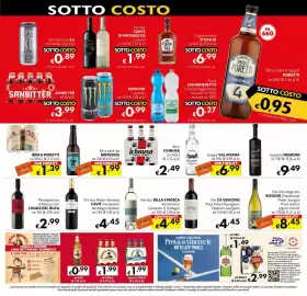 Volantino Eurospesa Pagina 9: Vini Alto Adige doc Kossler Chardonnay €8,45, Grappa Villapiana €6,99