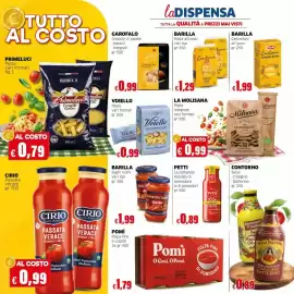 Volantino Mercati Alimentari Pagina 12: Barilla Pasta all'uovo Emiliane €1,29, Gnocchi di patate integrali Garofalo €0,99