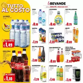 Volantino Mercati Alimentari Pagina 18: Succhi Zuegg €1,29, Energaide €1,49
