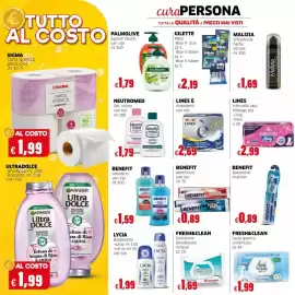Volantino Mercati Alimentari Pagina 22: Palmolive sapone liquido €1,79, Fresh & Clean salviettine disinfettanti €1,69