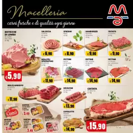 Volantino Mercati Alimentari Pagina 7: Spiedini Misti €8,90, Hamburger Semplici di bovino €9,90