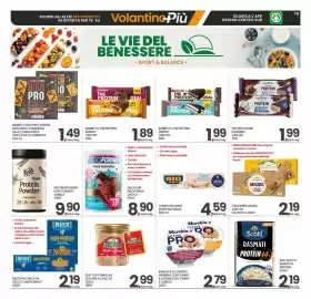 Volantino Eurospar settimana 37 Pagina 10: RISO SCOTTI BASMATI E PROTEIN 500G €2,19, SMOOTHIE PESOFORMA CHOCO €8,90