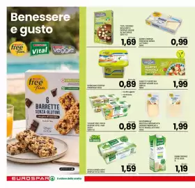 Volantino Eurospar settimana 37 Pagina 12: STRACCHINO LIGHT DESPAR VITAL 165G €1,59, TOFU VEGANO €1,69