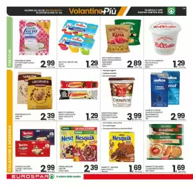 Volantino Eurospar settimana 37 Pagina 14: CAFFÈ IN CAPSULE LAVAZZA CLASSICO/DECAFFEINATO/QUALITÀ ROSSA X10 €2,99