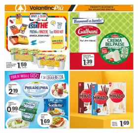 Volantino Eurospar settimana 37 Pagina 23: SOTTILETTE LIGHT 200G €1,69, FORMAGGINI CREMA BEL PAESE €1,39