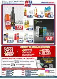 Volantino Italy Cash Pagina 12: Aranciata amara Sanpellegrino €0,82, Energaide €0,55