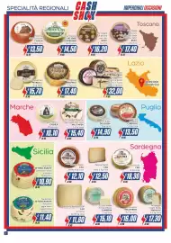 Volantino Italy Cash Pagina 2: Formaggio pistacchio verde di bronte dop busti €17,40, Pecorino Paglione AMATRICE €17,40