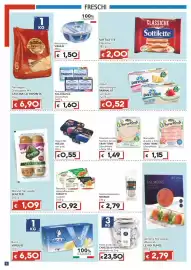 Volantino Italy Cash Pagina 6: Pancetta dolce/affumicata Furlotti I cubotti €0,92, Sottilette Classiche €2,00