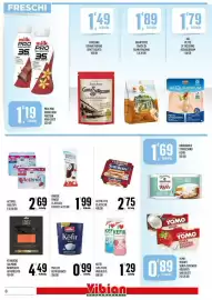 Volantino Vibian Pagina 6: Kinder Pinguì Classico €1,99, Actimel vari tipi €2,69
