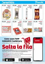 Volantino Caramico Pagina 14: Teneroni Tortino di patate con prosciutto cotto €1,95, Beretta cubetti prosciutto cotto €1,35