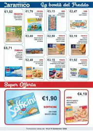 Volantino Caramico Pagina 15: Arbi bocconcini all'astice €2,48, Bastoncini merluzzo €3,49