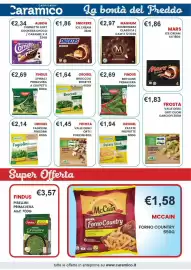Volantino Caramico Pagina 16: Orogel Patate Stick €1,94, Findus Bietoline Primavera €2,69
