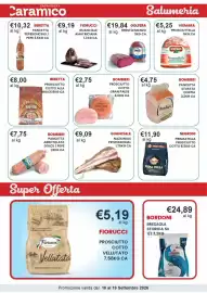Volantino Caramico Pagina 5: Guanciale Nazionale Professional €9,09, Prosciutto cotto Gran Paese €2,75