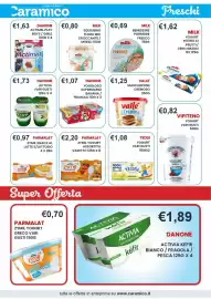 Volantino Caramico Pagina 8: Milk benessere porridge €0,69, Teddi yogurt vari gusti €1,08