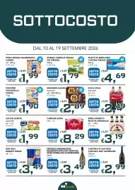 Volantino Migross Supermercati e Market Pagina 5: Red Bull Energy Drink €3,49, Pizza Regina Margherita €1,99