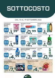 Volantino Migross Supermercati e Market Pagina 6: Shampoo antiforfora clear men €1,99, Bagnodoccia Vidal €1,29