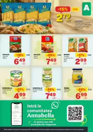 Catalog Annabella Pagină 7: Knorr Noodles cu gust de Pui / Roșii €2,99, Remia maioneză €6,99