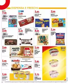Volantino Extracoop Pagina 22: Snack Pick Up! Bahlsen €1,65, Barrette Pesoforma cioccolato al latte €7,99