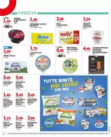 Volantino Extracoop Pagina 24: Valle naturalmente €2,09, Formaggino classico mio Nestlé €1,49