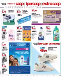 Volantino Extracoop Pagina 29: Fazzoletti tutti giorni Scottex €1,69, Candeggina Ace Gentile €3,69
