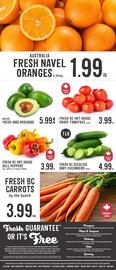 Fresh St Market flyer week 37 Page 4: Fresh bc seedless baby cucumbers €4,99, Fresh bc hot house bell peppers €3,99