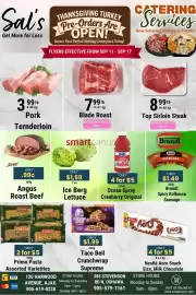 Sal's Grocery flyer week 37 Page 1