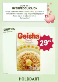 Holdbart kundeavis Side 4: GRØTRIS €29,90