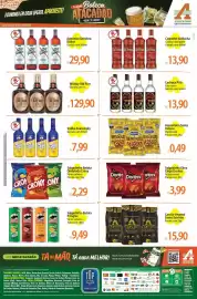 Folheto Atacadão Página 2: Sabores - salgadinho batata ondulada €2,29, Coquetel - canela e gengibre garrafa €13,90