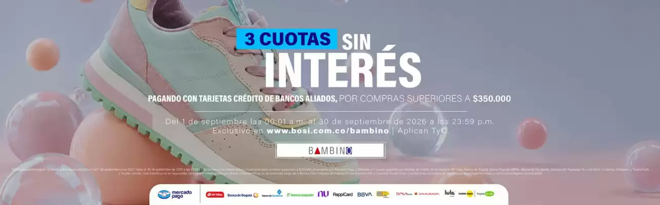 Catálogo Bosi Bambino (válido hasta 2-10)