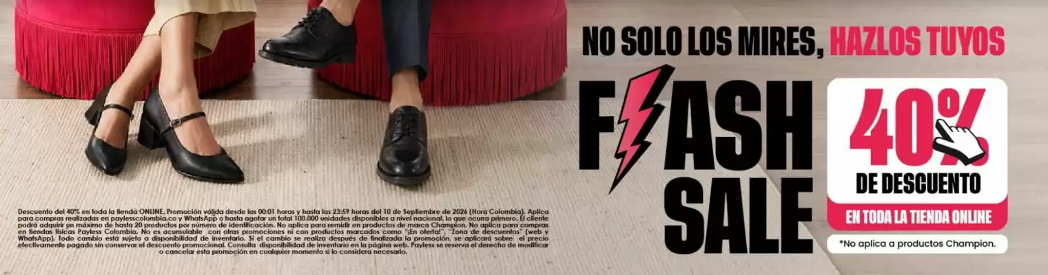 Payless (válido hasta 12-09)