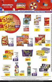 Folheto Carrefour semana 37 Página 3: Pão de queijo Maricota €2,99, Big Tekitos Seara €22,99