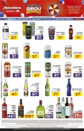 Folheto Carrefour semana 37 Página 4: Cerveja Original Pilsen €4,99, Água mineral Crystal Com gás €2,49