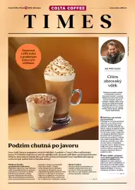 Costa Coffee leták Strana 1