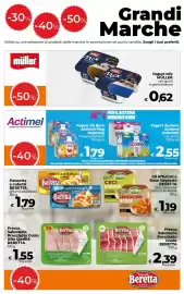 Volantino Ipercoop Radenza Pagina 2: Yogurt Mix Müller €0,62, Pancetta a cubetti Beretta affumicata/dolce €1,79