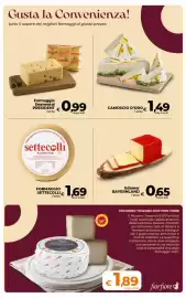 Volantino Ipercoop Radenza Pagina 26: Pecorino Toscano DOP Fior Fiore €1,89, Formaggio Settecolli €1,69