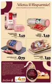 Volantino Ipercoop Radenza Pagina 28: Culatta fior fiore Coop €4,19, Salame Ungherese Galbani €1,49