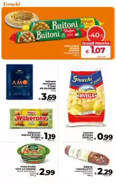 Volantino Ipercoop Radenza Pagina 33: Gnocchi di Patate Divella €0,99, Wüberone Würstel di Pollo €1,19