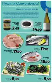 Volantino Ipercoop Radenza Pagina 38: Pesce spada €17,90, Spigola €11,90