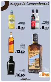 Volantino Ipercoop Radenza Pagina 48: Whiskey Red Label Johnnie Walker €12,50, Vecchio Amaro del Capo €9,95