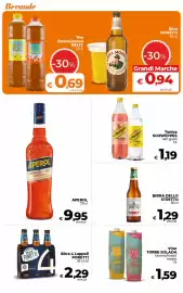 Volantino Ipercoop Radenza Pagina 50: Aperol €9,95, Birra Moretti €0,94