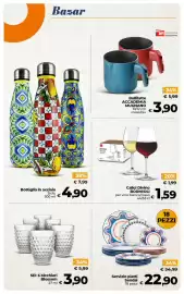 Volantino Ipercoop Radenza Pagina 60: Calici Divino Bormioli €1,59, Servizio piatti Sendai €22,90