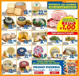 Volantino DEM Pagina 7: Ortoetruria olive calabresi denocciolate €9,99, GAROFOLIVE OLIVE VERDI DOLCI GIGANTI €9,99