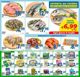 Volantino DEM Pagina 8: Sushi Box Family €8,99, Vongole Lupino €4,99