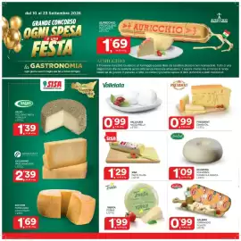 Volantino Sisa Pagina 10: Galbani Formaggio Filante €0,99, President Emmental €0,99