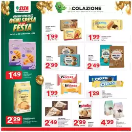 Volantino Sisa Pagina 14: Ferrero Kinder Brioss €1,99, Cornetto Cioccolato Misura €2,99